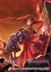 Red art girl blaze_of_destiny_00