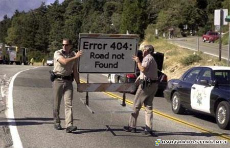 Error 404 on route 404