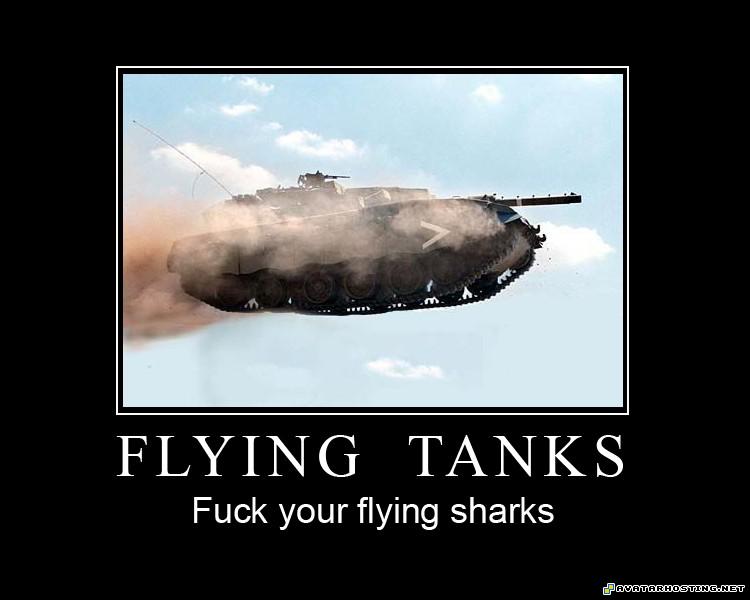 Flying tanks FlyingTanks