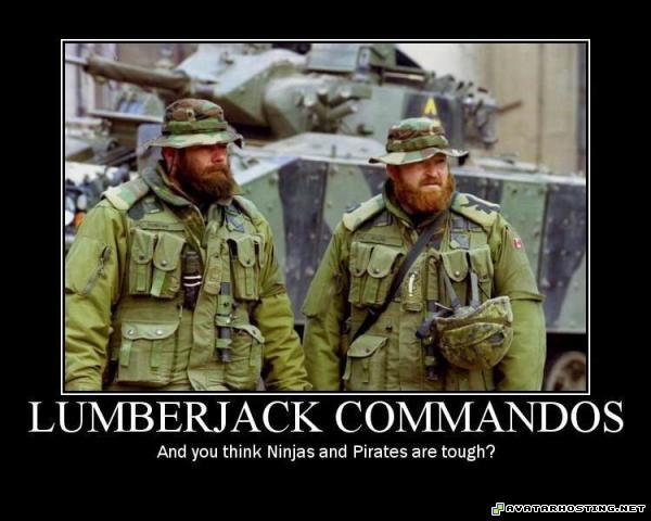 Lumber jack commandos lumberjackcommandos