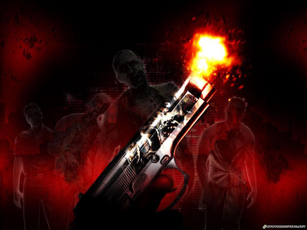 Gun flam ResidentEvilOutbreak2