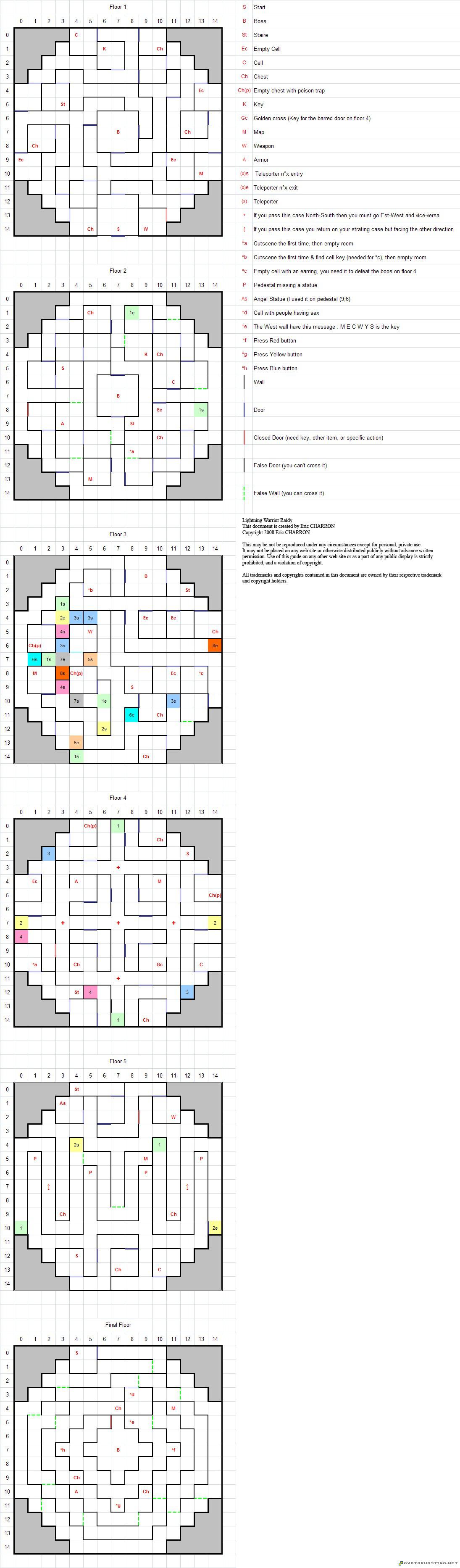 Flor and mosaic lightning_warrior_raidy_floor