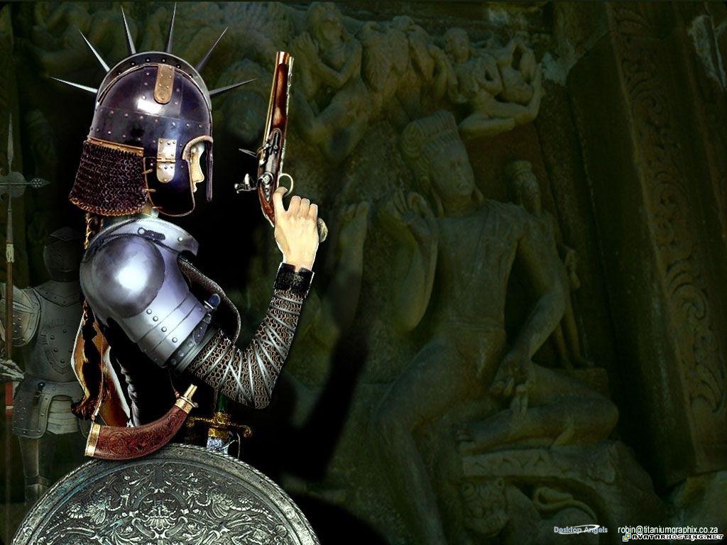 Military Knights in the battle 056 Knightsinthebattle056