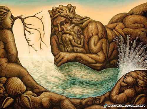 avatar the headband avatar book 1 abstract oil paintings 8794