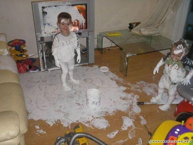 modern art paintings evil avatar good image host baby_16