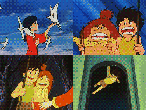future boy conan animated gif 