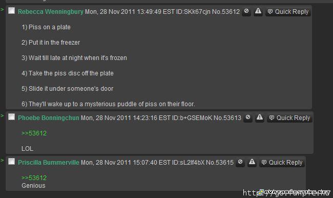 piss on neighbor door 42803