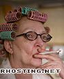 old smoking lady sml