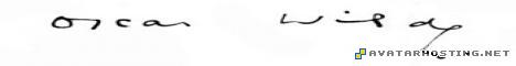 avatar messenger wilde_oscar_signature_1