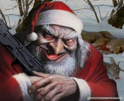 corporate art badsanta1