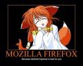Posters Mozilla Firefox Girl