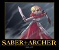 Backgrounds Saber and Archer