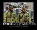 Military Lumber jack commandos
