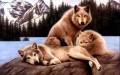 Nature Wolves Wallpapers or picture 004