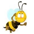 Cartoons bee